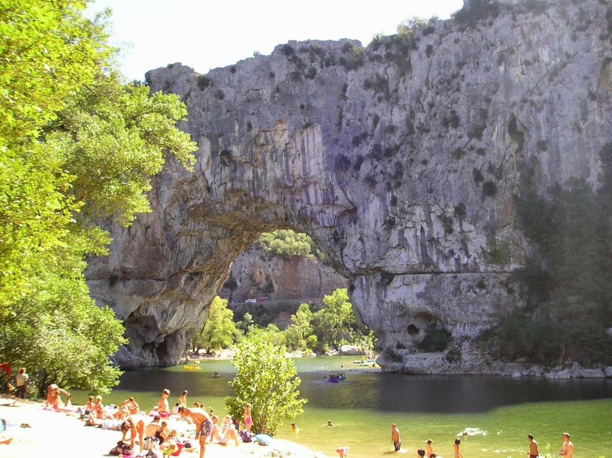 La Cigale - Pte Des Gorges - Piscine Privee Chauffee Villa Vallon-Pont-dʼArc Exterior foto